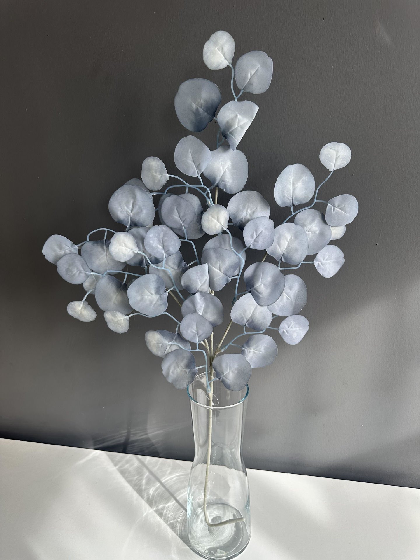 EBRULİ MAVİ BÜYÜK SEDEF DALI-YAPAY