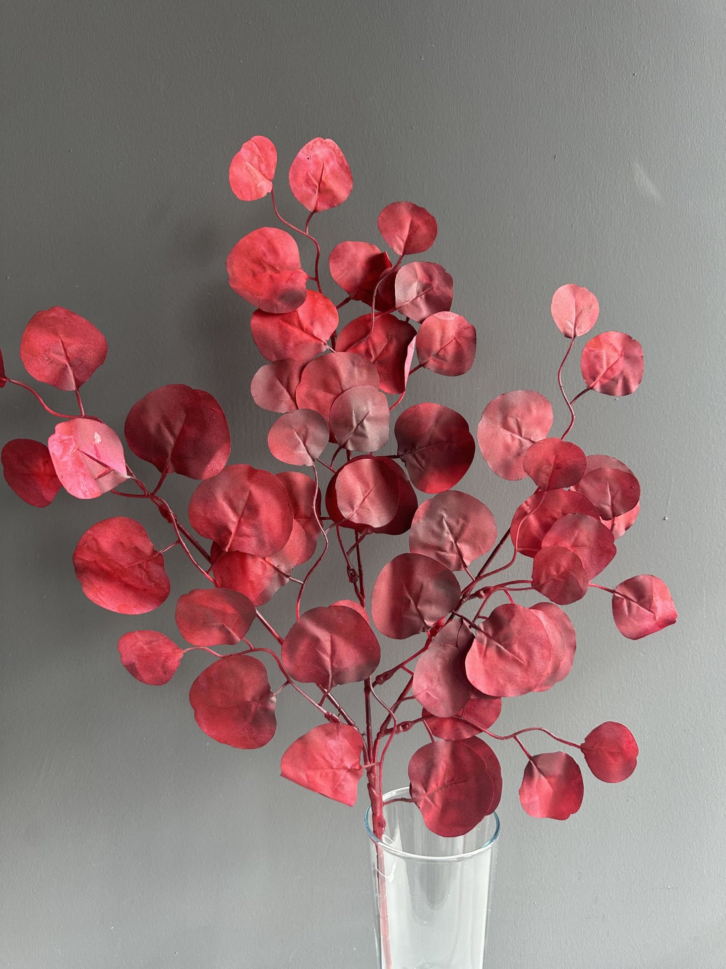 EBRULİ KIRMIZI BÜYÜK SEDEF DALI-YAPAY