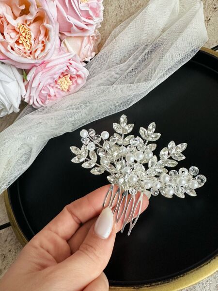 İNCİ TAŞLI TARAKLI TOKA