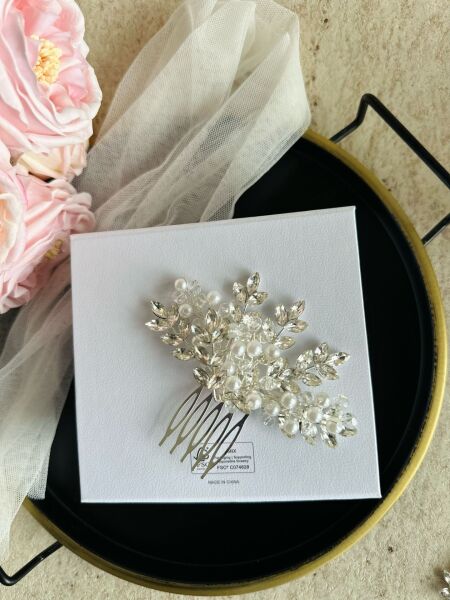 İNCİ TAŞLI TARAKLI TOKA