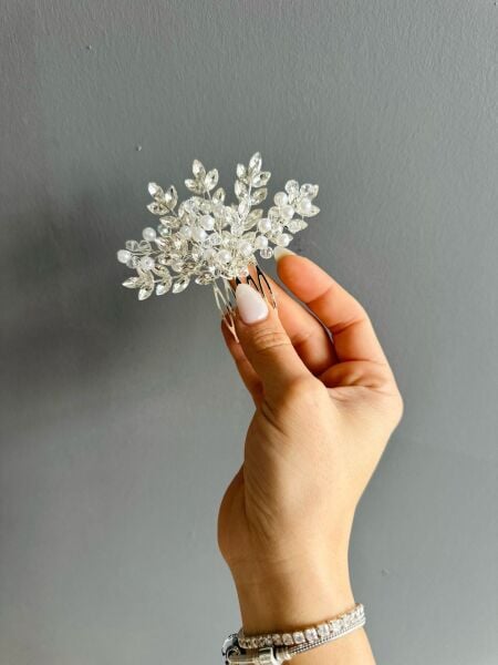 İNCİ TAŞLI TARAKLI TOKA