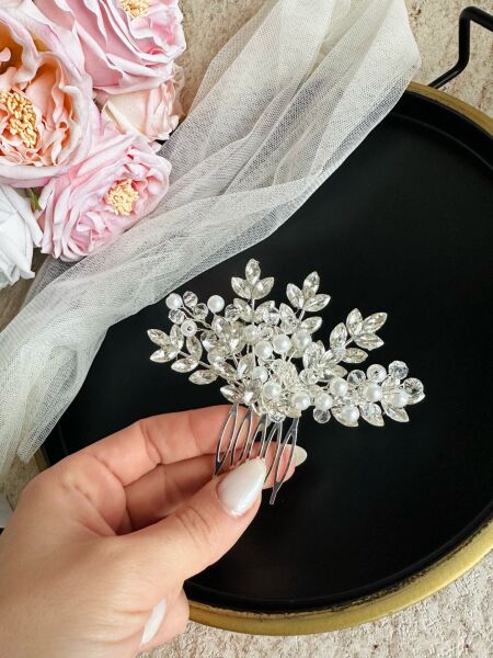 İNCİ TAŞLI TARAKLI TOKA